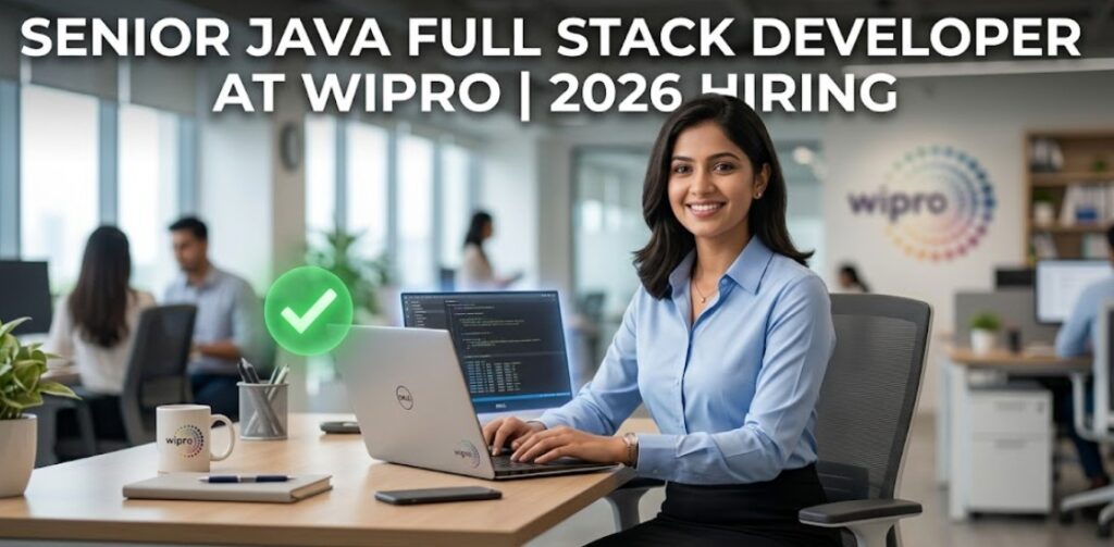 Wipro 2026 Hiring Campaign | Senior Java Full Stack Developer