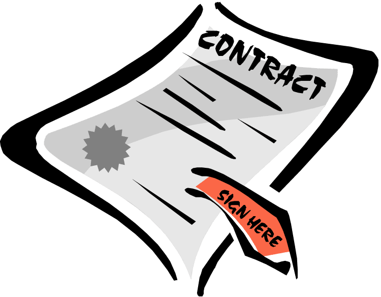 toppng.com contracts contract clipart 750x584