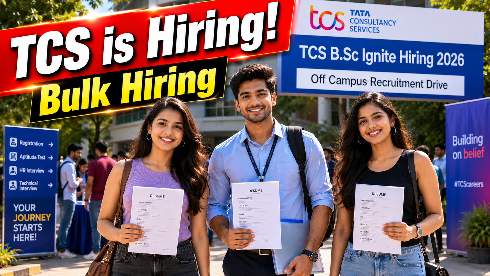 TCS B.Sc Ignite Hiring 2026: Apply Now for Off-Campus IT Drive, Eligibility, Test Pattern, and Registration Guide